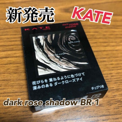 ダークローズシャドウ/KATE/アイシャドウパレットを使ったクチコミ(1枚目)