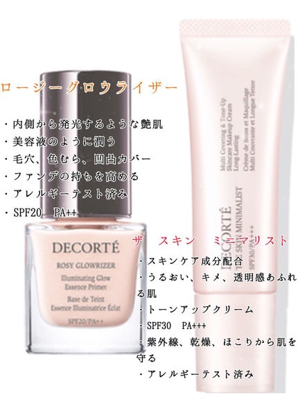 ザ スキン ミニマリスト/DECORTÉ/化粧下地を使ったクチコミ(2枚目)