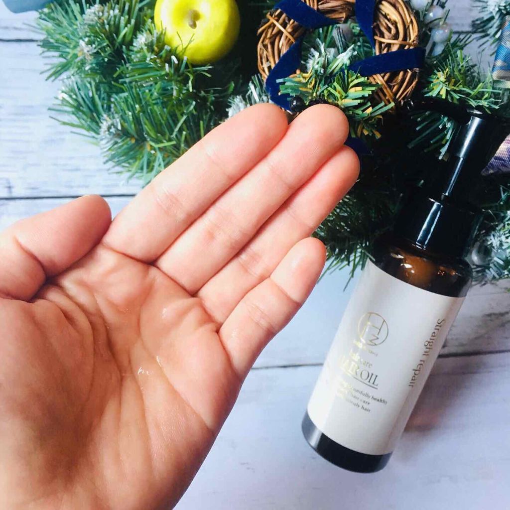 ストレートリペアヘアオイル/Hz(ハーズ)/ヘアオイルを使ったクチコミ（3枚目）