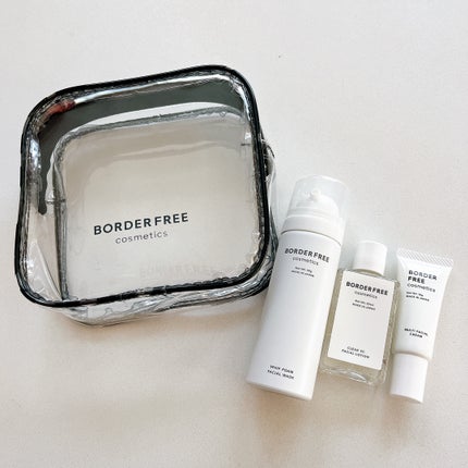 ミニサイズスキンケアセット/BORDER FREE cosmetics/トライアルキットを使ったクチコミ(1枚目)