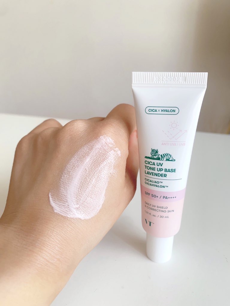 CICA UVトーンアップベース/VT/化粧下地を使ったクチコミ（3枚目）