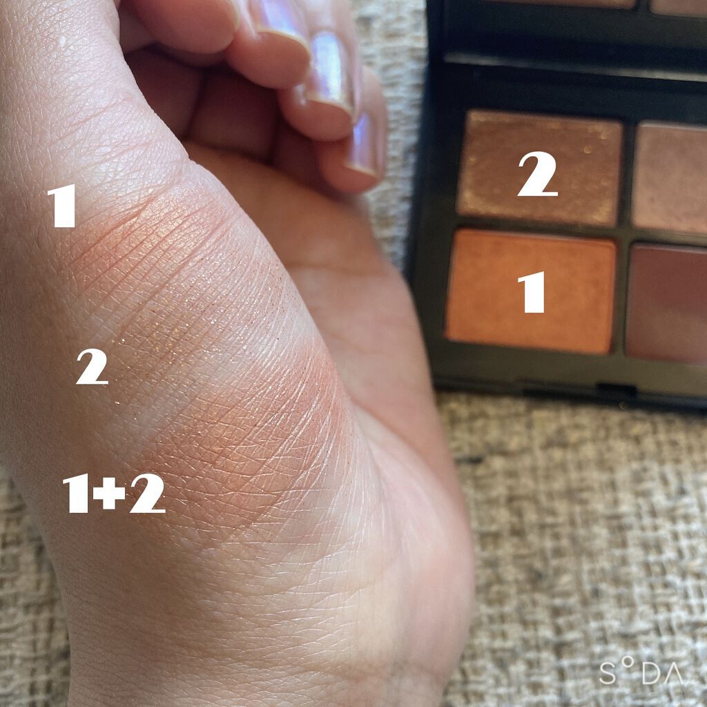 クワッドアイシャドー/NARS/アイシャドウパレットを使ったクチコミ（2枚目）