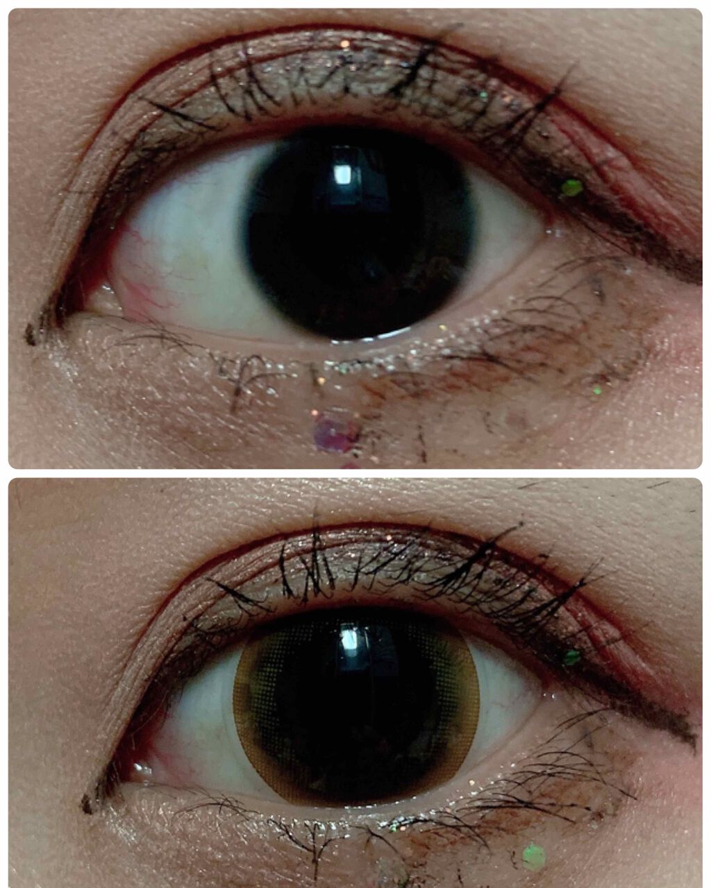 LIL MOON 1day/LILMOON/ワンデー(1DAY)カラコンを使ったクチコミ(1枚目)