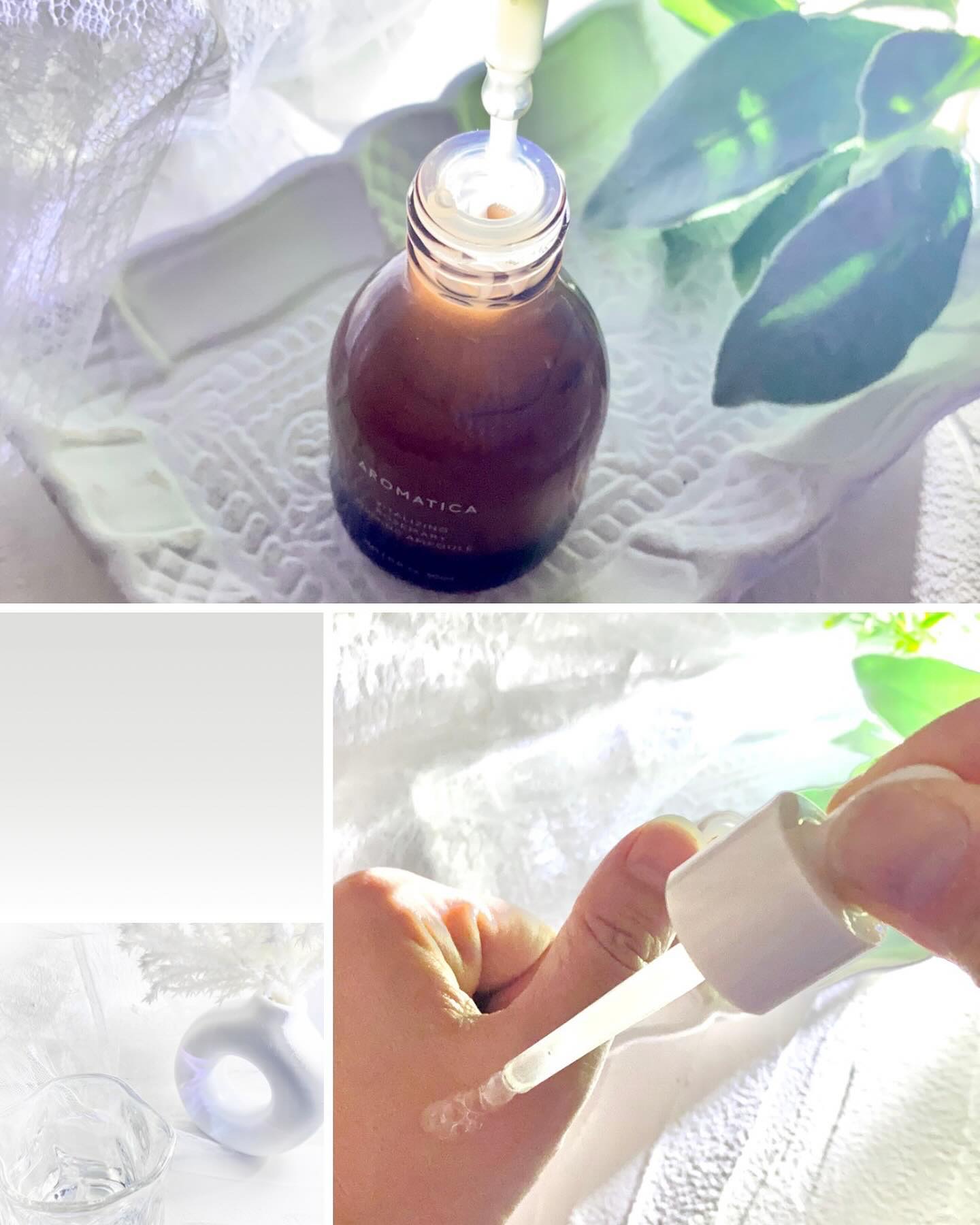 バイタライジング ローズマリー ファーミング アンプル/AROMATICA/美容液を使ったクチコミ（3枚目）