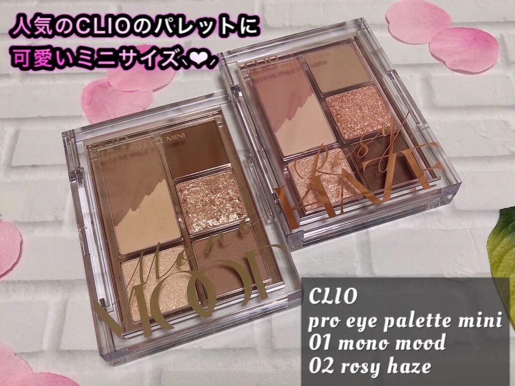 プロ アイパレット ミニ/CLIO/アイシャドウパレットを使ったクチコミ(1枚目)