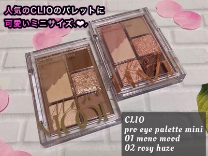 プロ アイパレット ミニ/CLIO/アイシャドウパレットを使ったクチコミ(1枚目)