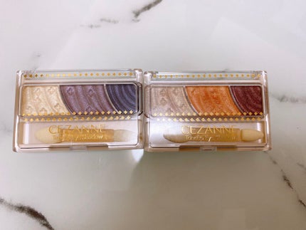 トーンアップアイシャドウ/CEZANNE/アイシャドウパレットを使ったクチコミ(1枚目)