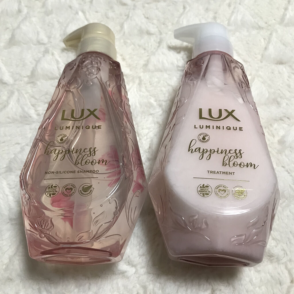 ルミニーク ハピネスブルーム シャンプー／トリートメント/LUX/市販シャンプーを使ったクチコミ（1枚目）