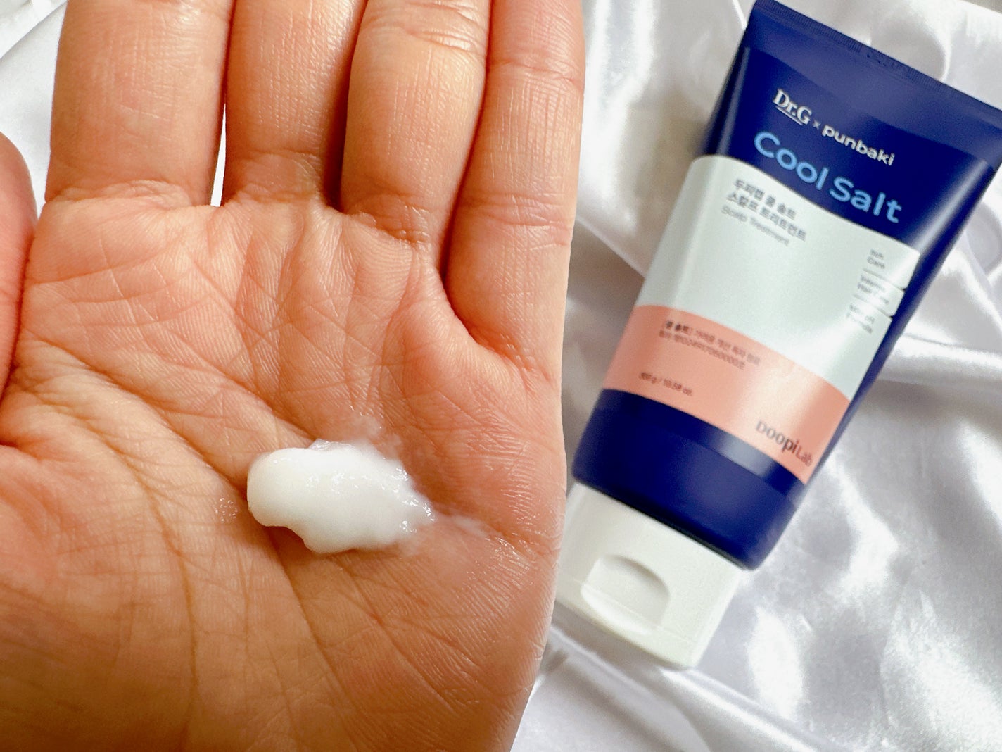 クールソルトスケーリングシャンプー/クールソルトスカルプトリートメント/Dr.G/市販シャンプーを使ったクチコミ(3枚目)