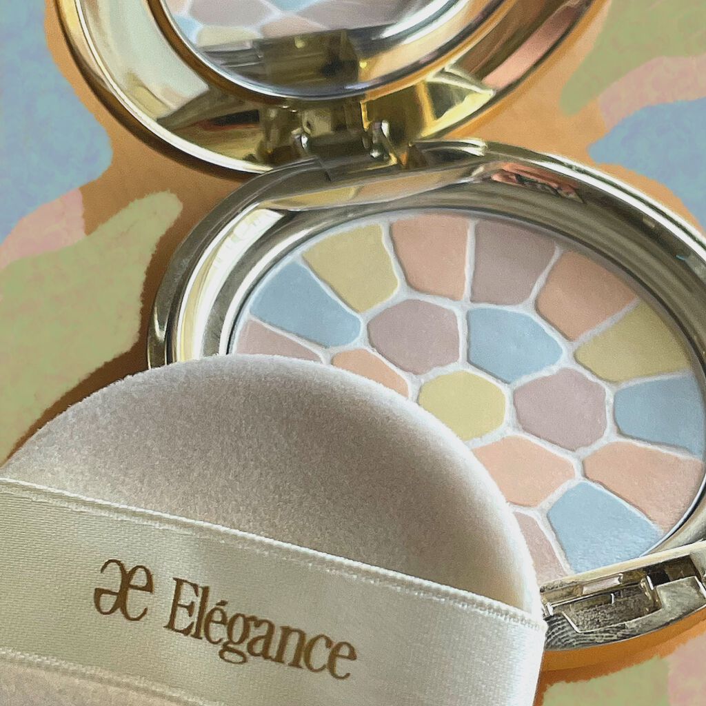 ラ プードル オートニュアンス/Elégance/プレストパウダーを使ったクチコミ（1枚目）