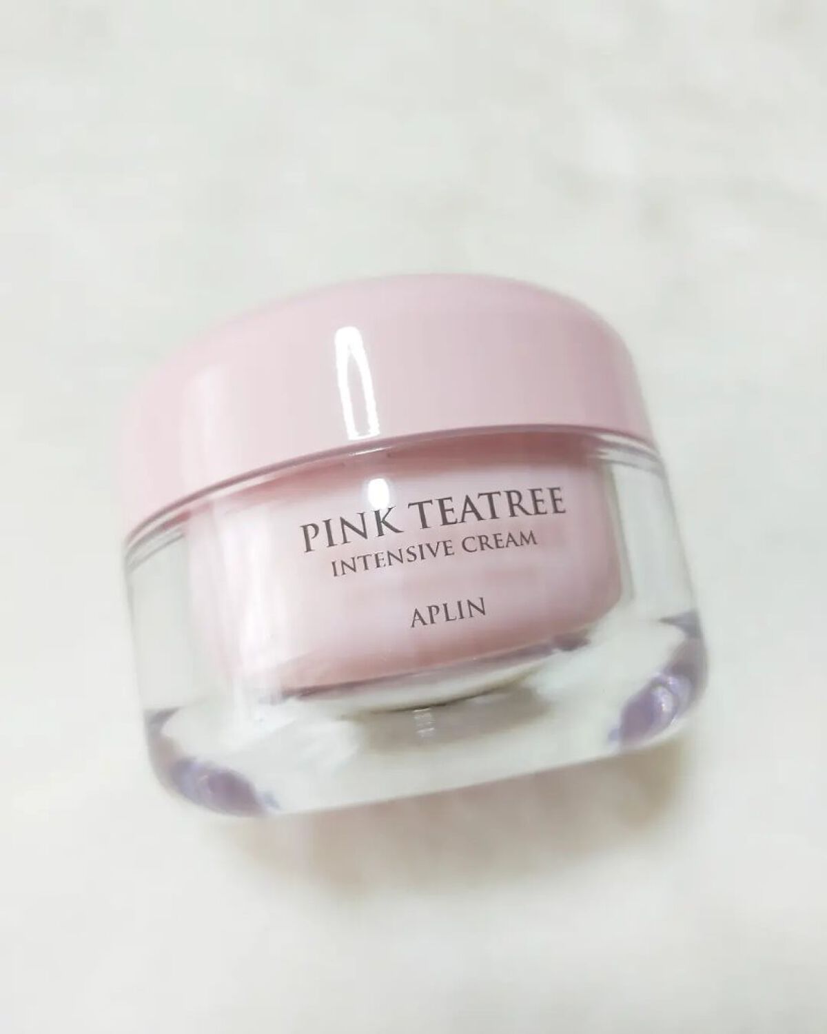 ピンクティーツリークリーム/APLIN/フェイスクリームを使ったクチコミ（2枚目）