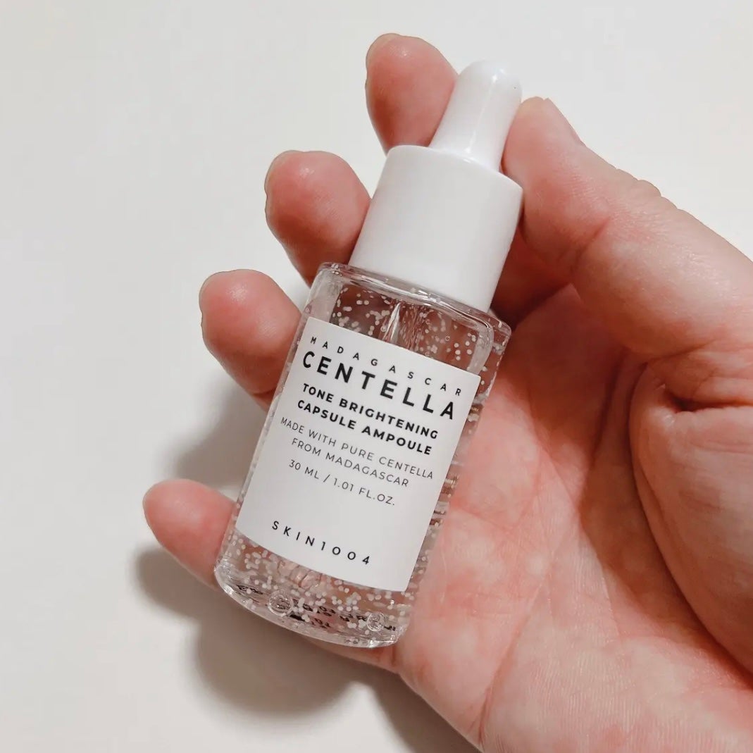 トーンブライトニング カプセルアンプル/SKIN1004/美容液を使ったクチコミ(2枚目)