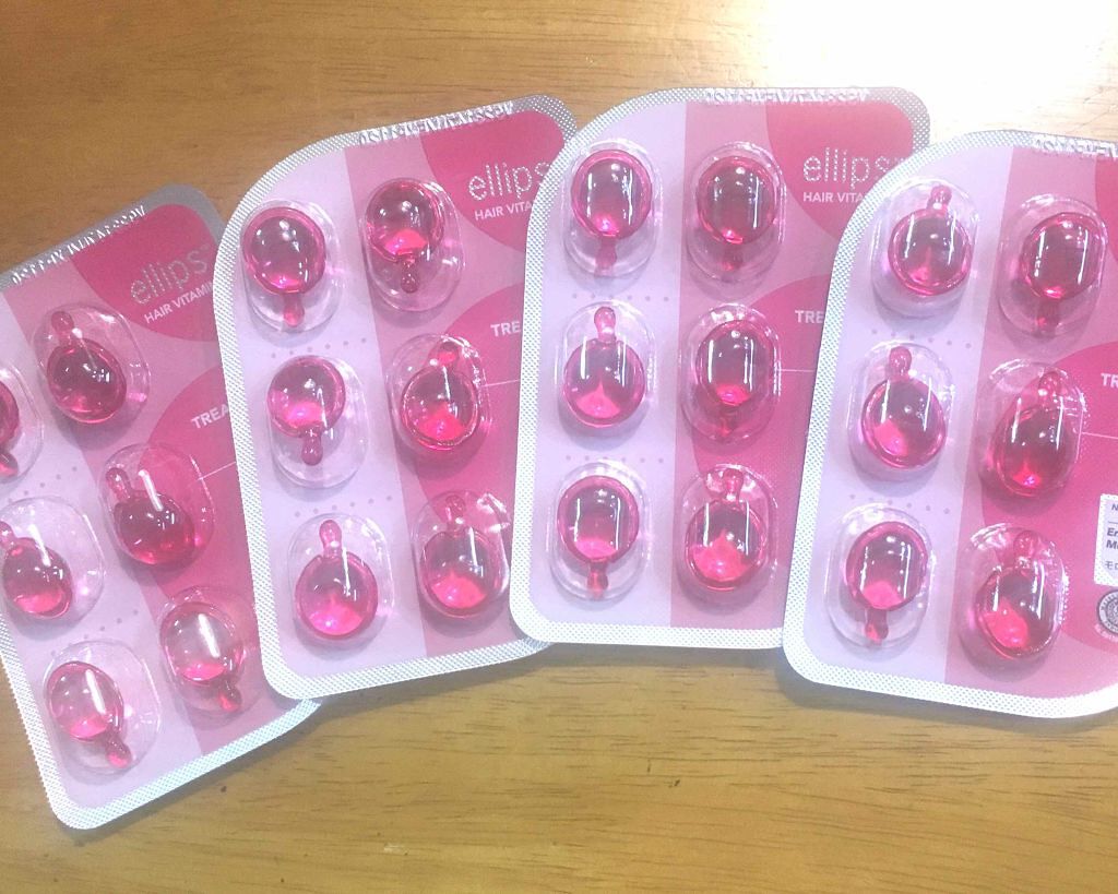 ヘアーオイル【トリートメント】/ellips/ヘアオイルを使ったクチコミ(1枚目)