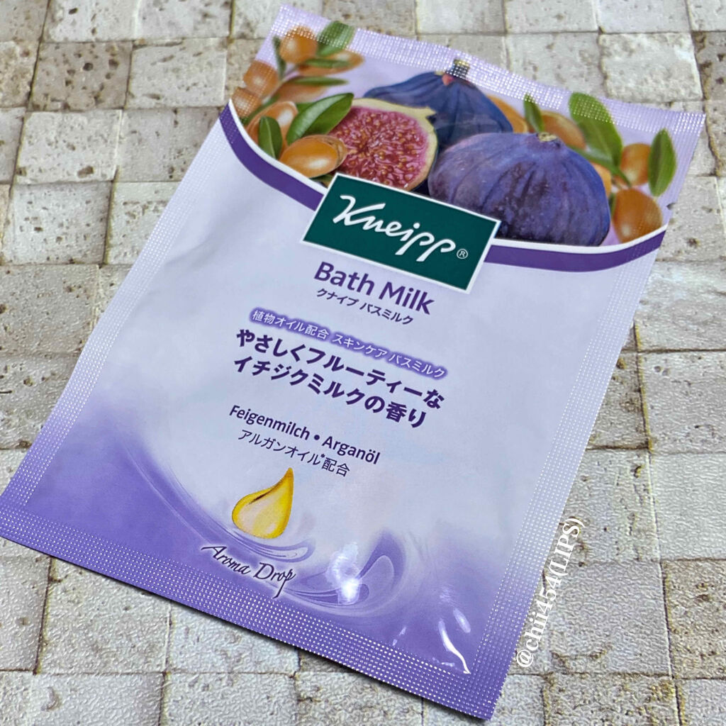 バスミルク イチジクミルクの香り/クナイプ/保湿系入浴剤を使ったクチコミ（1枚目）