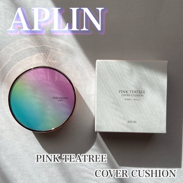 ピンクティーツリーカバークッション/APLIN/クッションファンデーションを使ったクチコミ（1枚目）