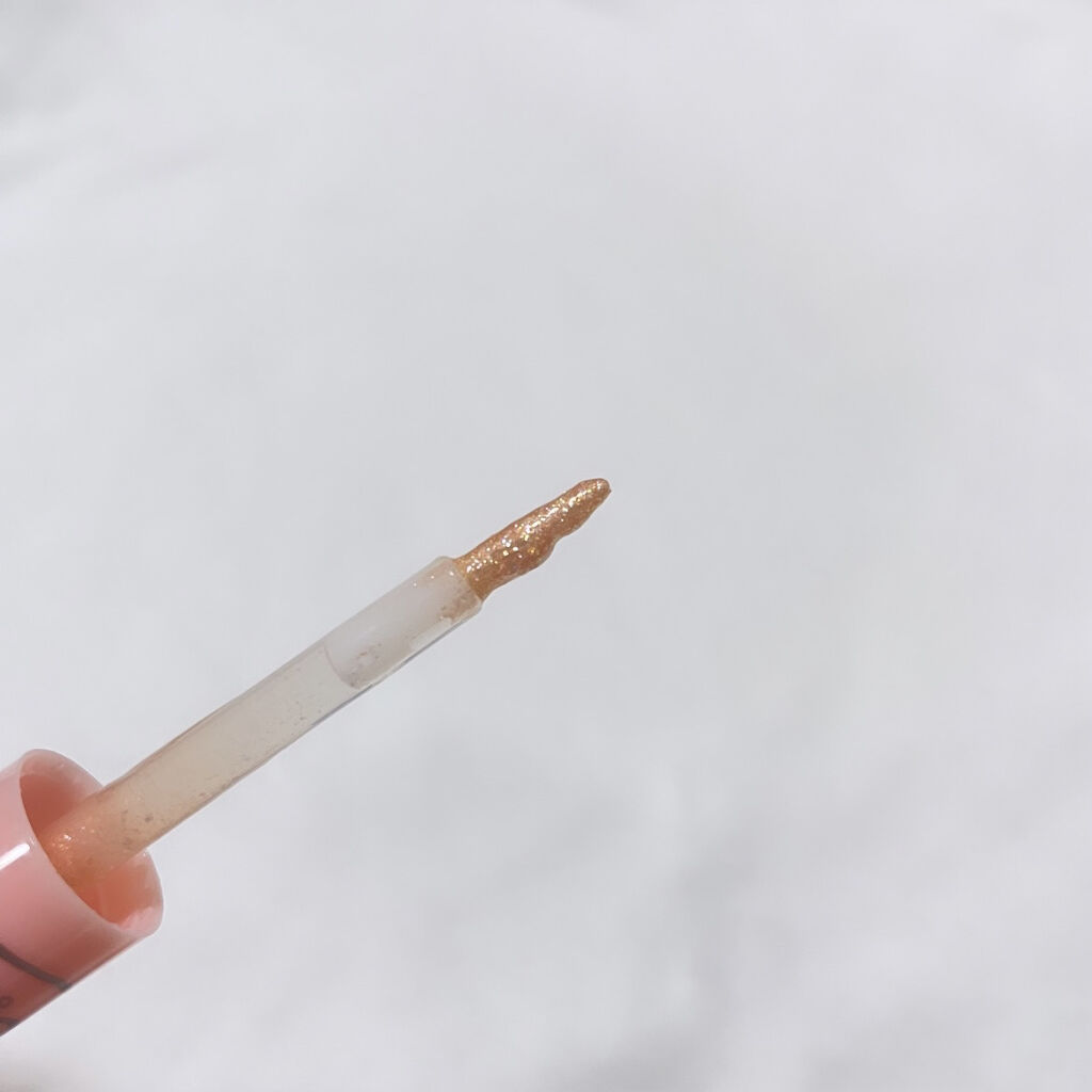 シュガー トゥインクル リキッド グリッター/PERIPERA/グリッターを使ったクチコミ（2枚目）