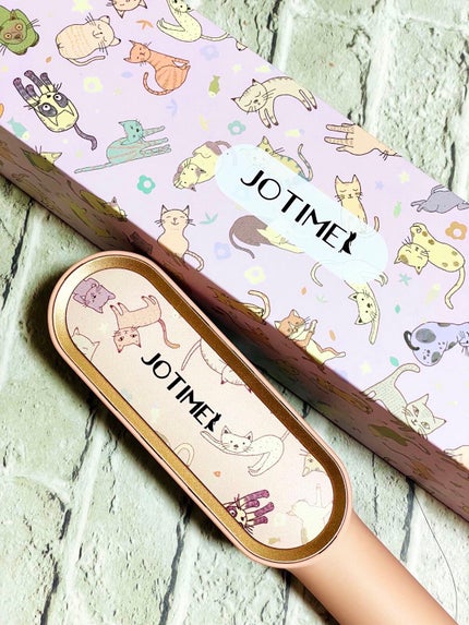 ヘアアイロン ブラシ/jotimei/ヒートブラシを使ったクチコミ(2枚目)