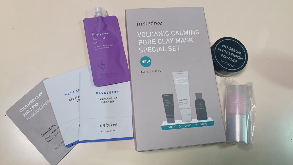 ノーセバム フィニッシングパウダー/innisfree/ルースパウダーを使ったクチコミ（1枚目）