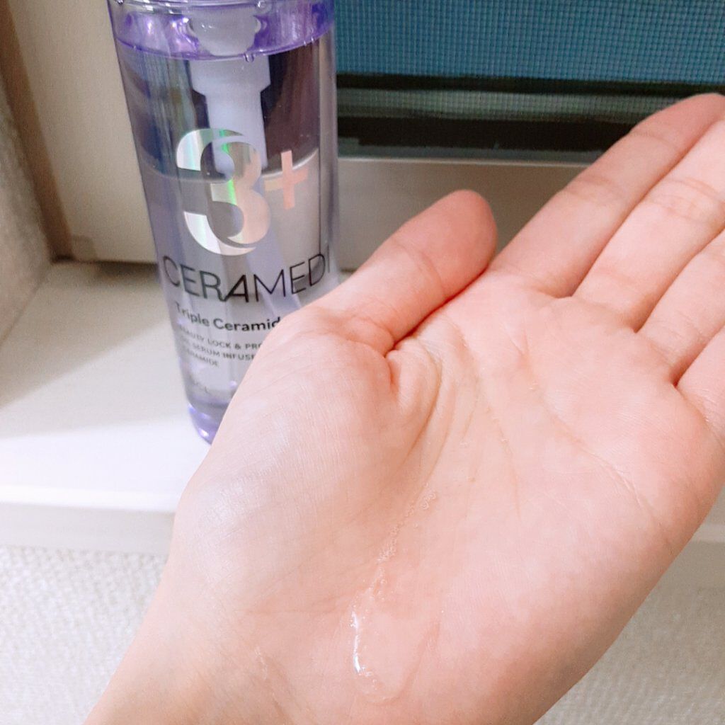 セラメディ ビューティーロック＆プロテクトオイルセラム /セラメディ/アウトバストリートメントを使ったクチコミ（2枚目）