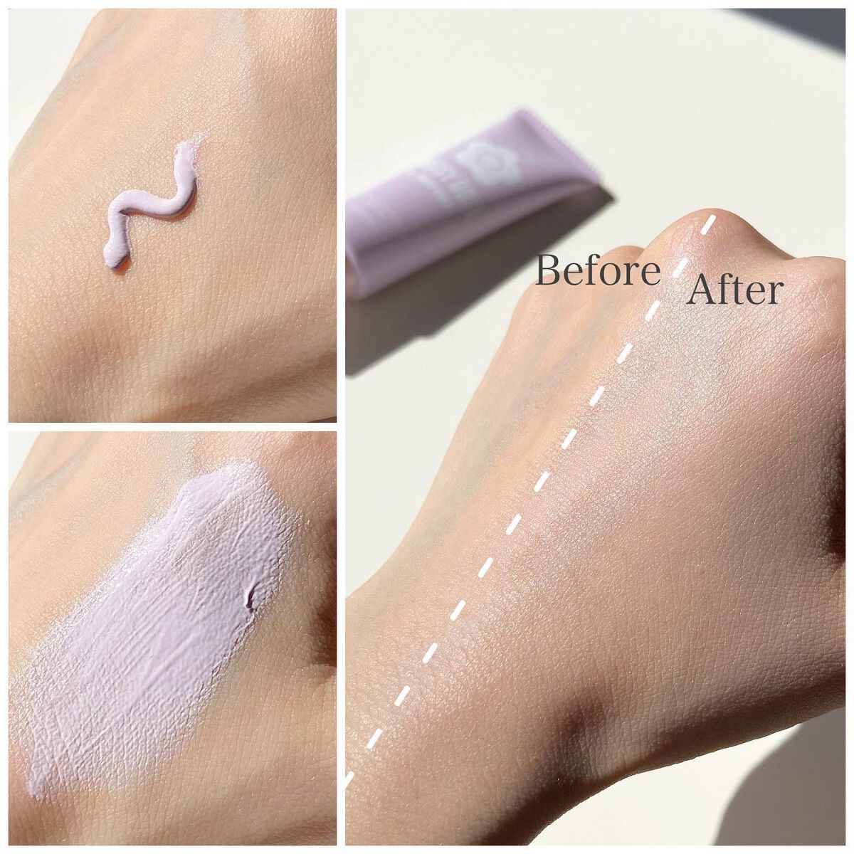 カラー コレクティング プライマー LV（ラベンダー）/DAISY DOLL by MARY QUANT/化粧下地を使ったクチコミ（3枚目）