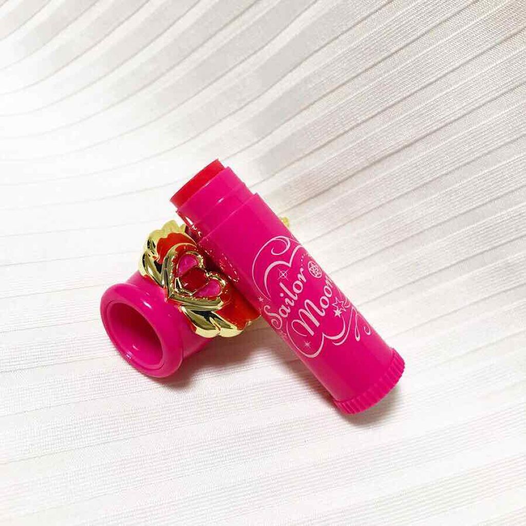 キューティムーンロッドリップクリーム チェリーレッド/ミラクルロマンス/リップクリームを使ったクチコミ（3枚目）