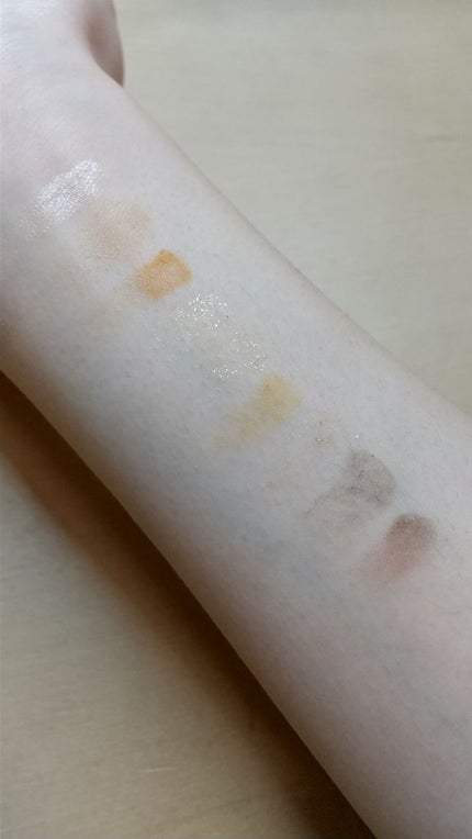 Love Bear 9色 アイシャドウパレット キャラメル抹茶/FlowerKnows/アイシャドウパレットを使ったクチコミ(3枚目)