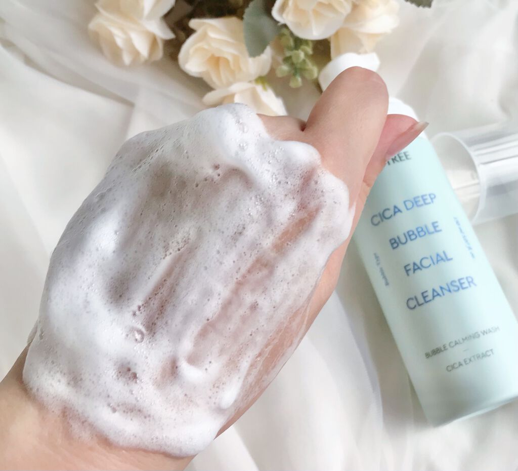 CICAバブルフェイシャルクレンザー /DEWYTREE/洗顔フォームを使ったクチコミ（2枚目）