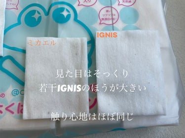 コットン/IGNIS/コットンを使ったクチコミ（3枚目）