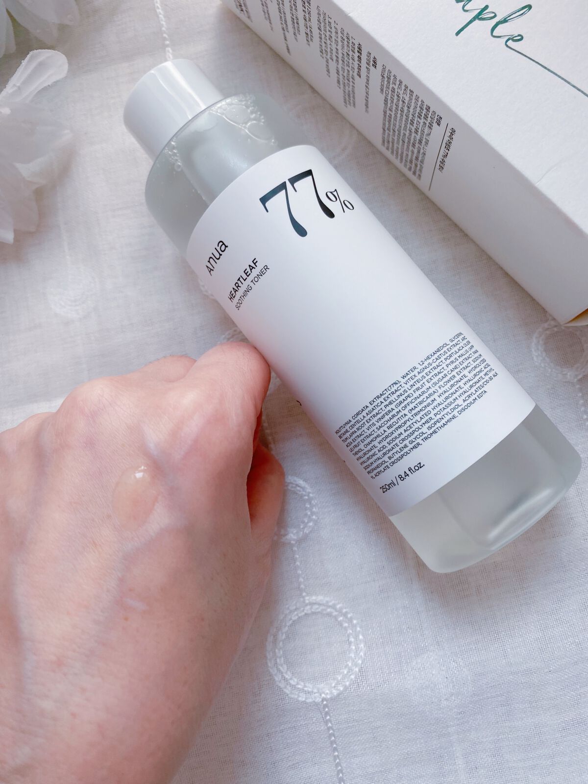 ドクダミ 77 スージングトナー/Anua/化粧水を使ったクチコミ(2枚目)