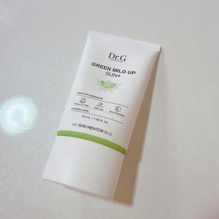 グリーンマイルドアップサンプラス/Dr.G/日焼け止めクリームを使ったクチコミ(2枚目)
