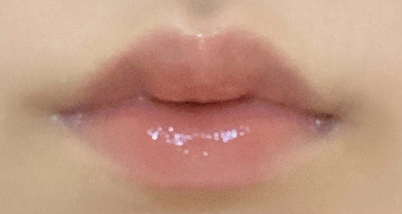 ウォータリーティントリップ 01 ナチュラルピンク/CEZANNE/リップティントを使ったクチコミ（3枚目）