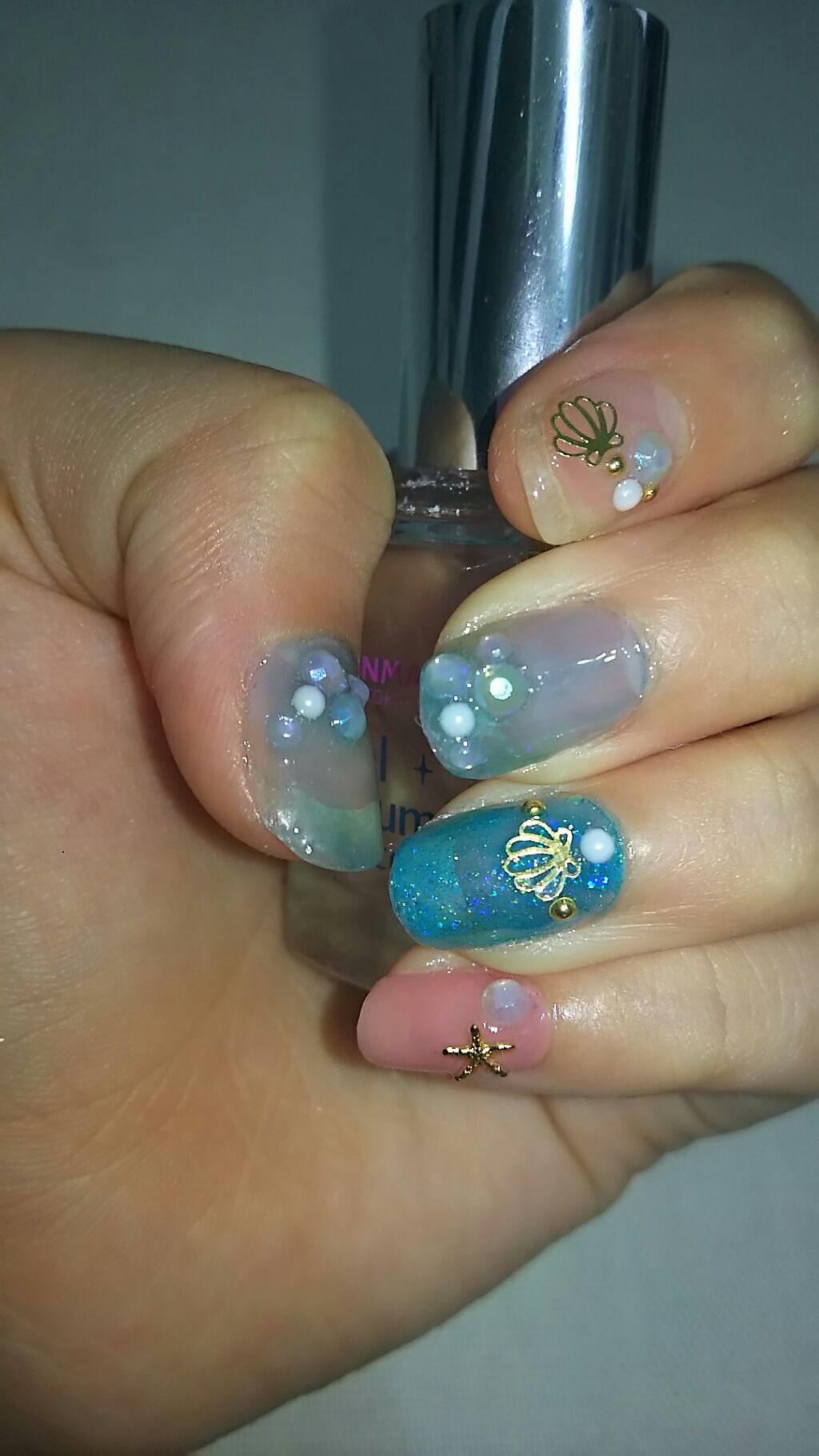 キティ ネイル/DAISO/マニキュアを使ったクチコミ（2枚目）