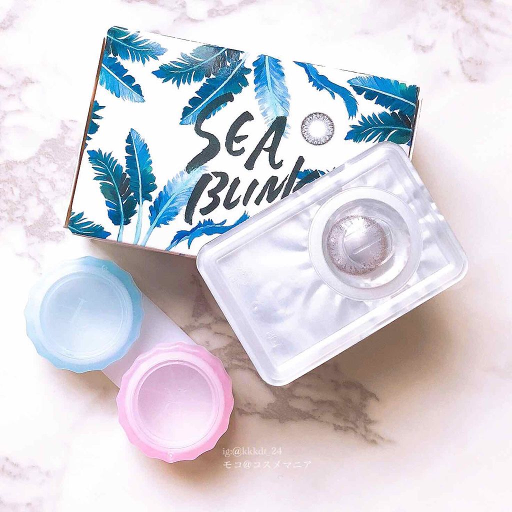 シーブリンク マンスリー/SEA BLINK/１ヶ月（１MONTH）カラコンを使ったクチコミ（1枚目）