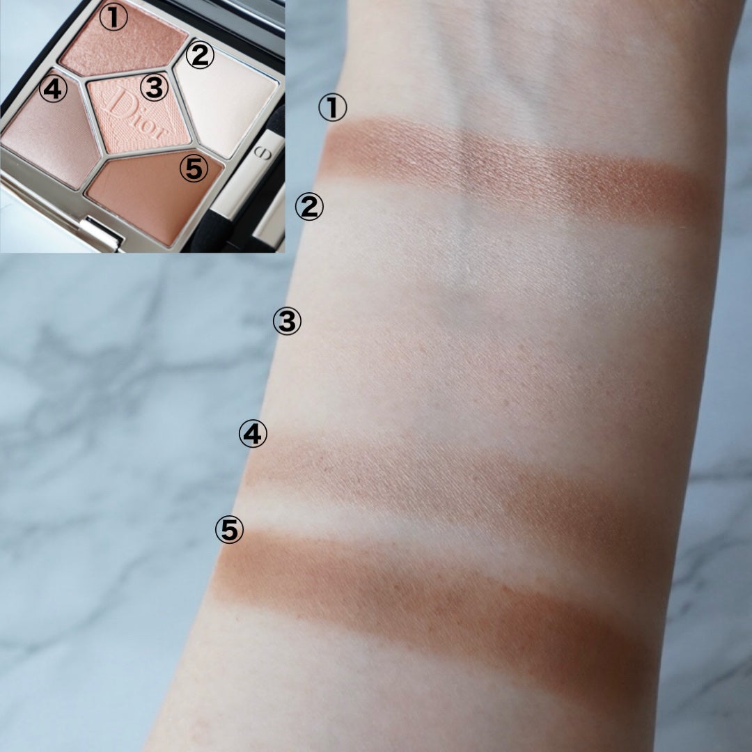 【旧】サンク クルール クチュール/Dior/アイシャドウパレットを使ったクチコミ(2枚目)