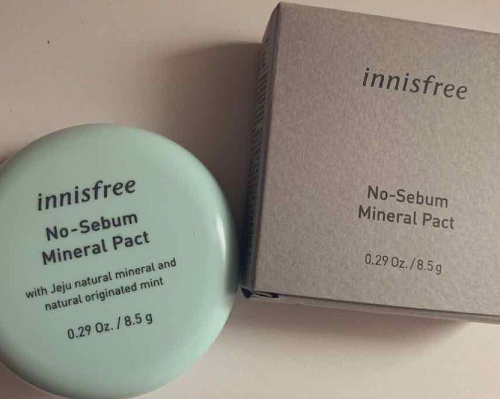 ノーセバム ミネラルパクト N/innisfree/プレストパウダーを使ったクチコミ(1枚目)