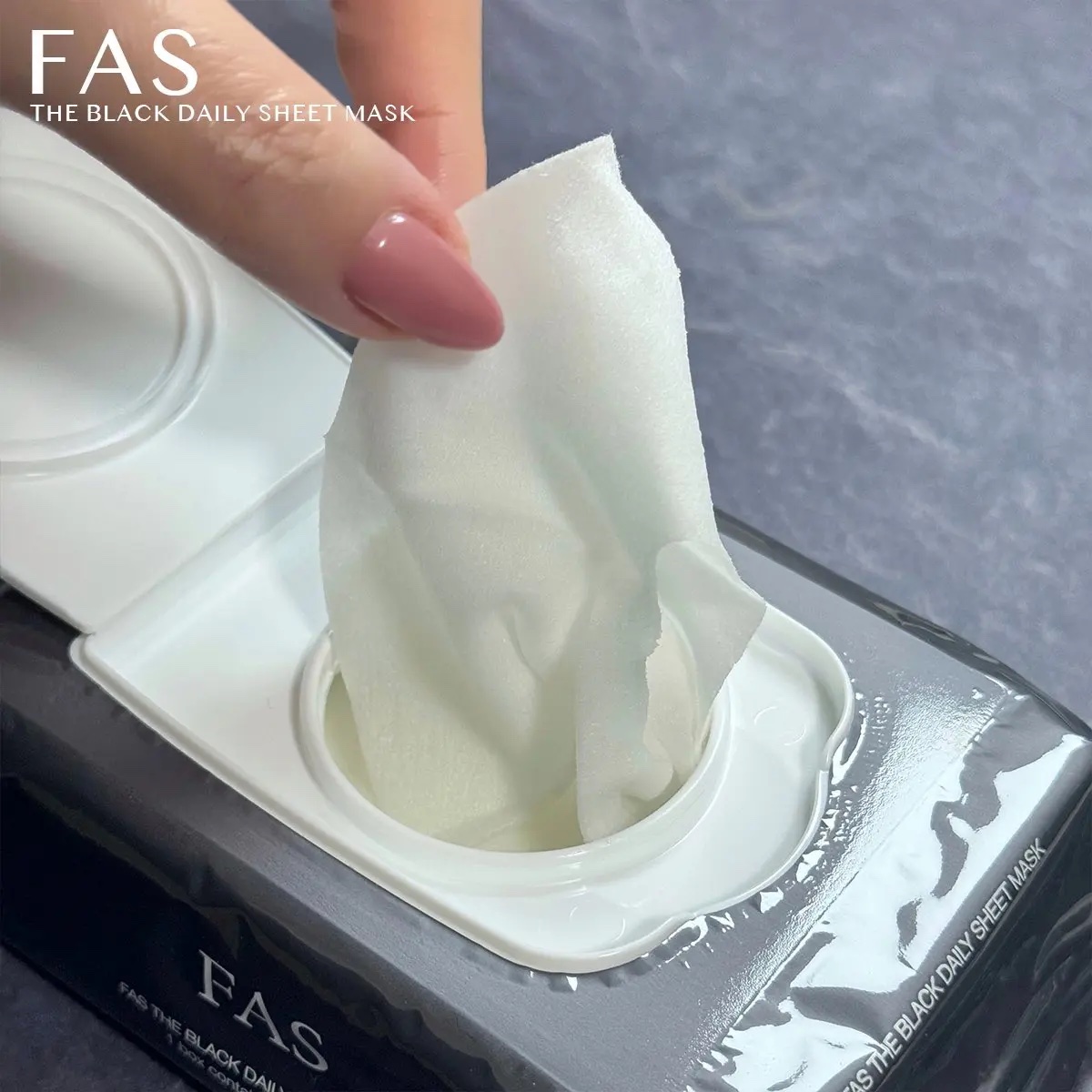 FAS ザ ブラック デイリー シートマスク/FAS/シートマスク・パックを使ったクチコミ（3枚目）