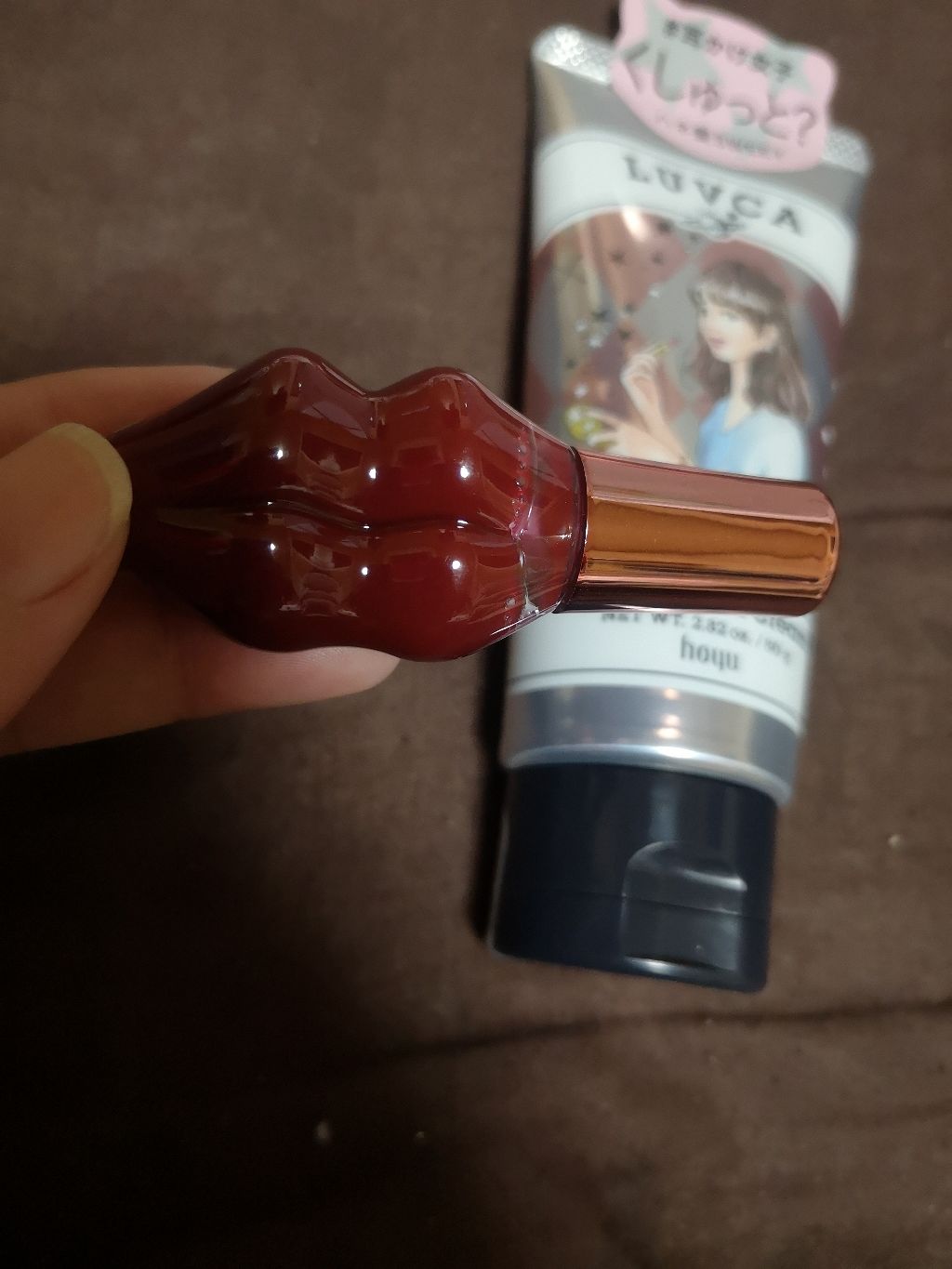 カラーリッシュモイストマットN/ロレアル パリ/口紅を使ったクチコミ（2枚目）