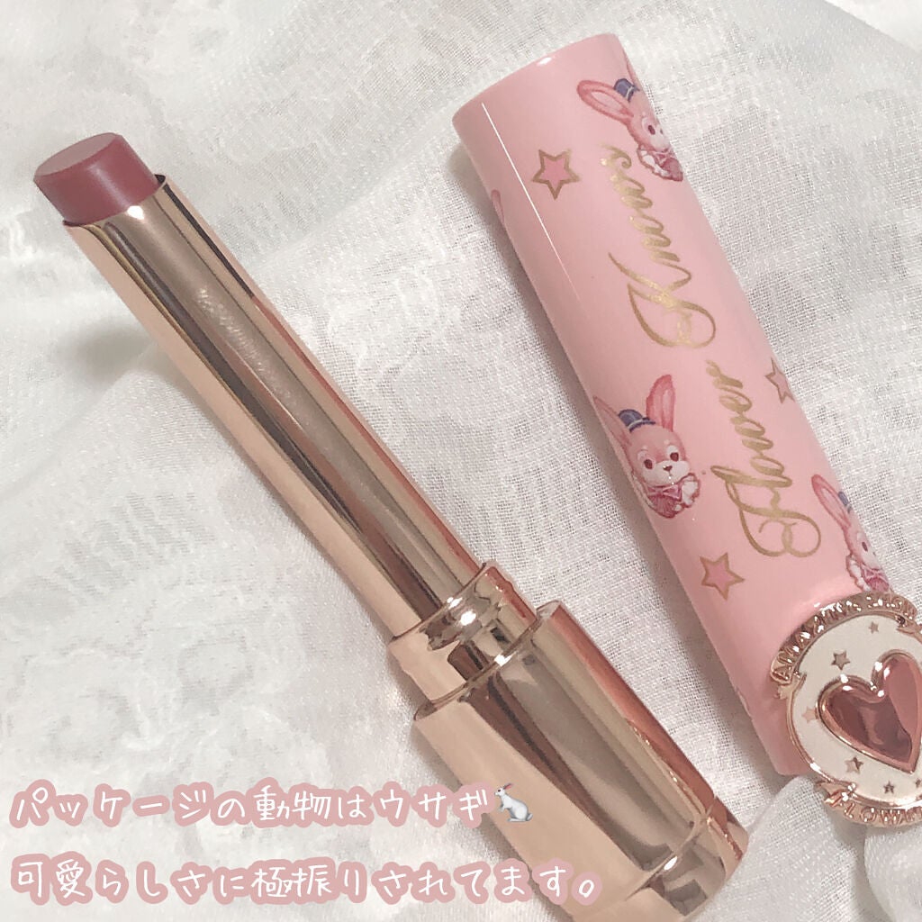 サーカスシリーズ グロッシーリップスティック /FlowerKnows/口紅を使ったクチコミ(3枚目)