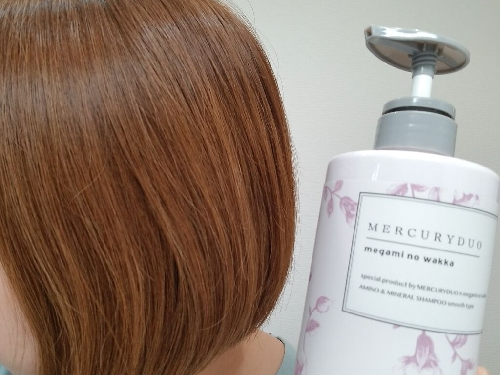 MERCURYDUO シャンプー【スムース】・トリートメント【スムース】/R&/市販シャンプーを使ったクチコミ（1枚目）