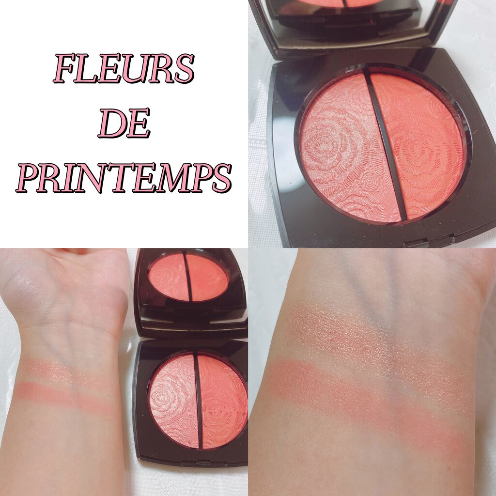 フルール ドゥ プランタン/CHANEL/パウダーチークを使ったクチコミ（2枚目）