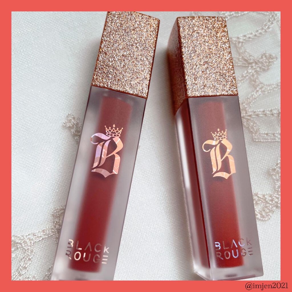 エアフィットベルベットティント7 A34 バーントクイーン/BLACK ROUGE/リップティントを使ったクチコミ（1枚目）