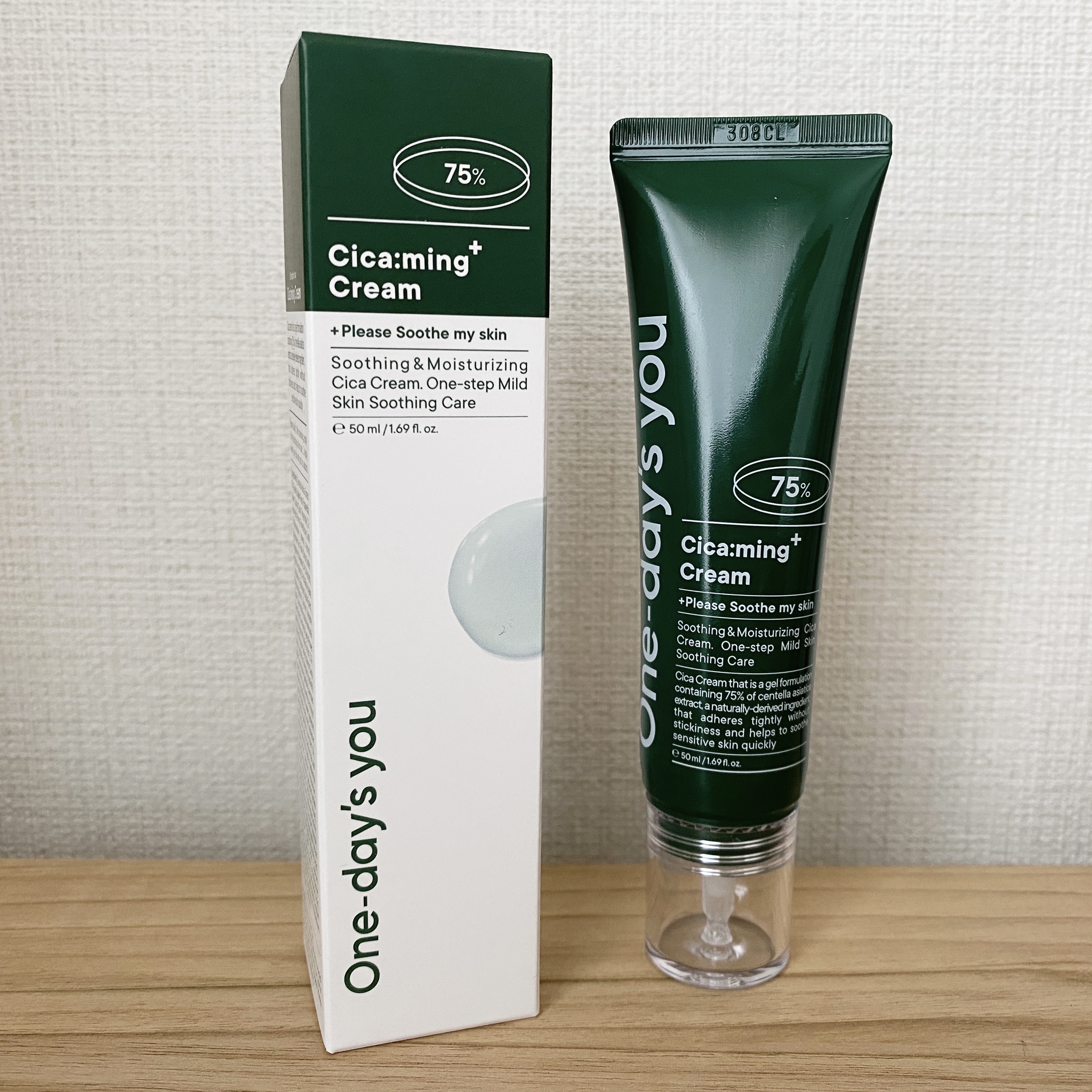 シカーミングクリーム　/One-day's you/フェイスクリームを使ったクチコミ（1枚目）