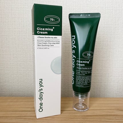 シカーミングクリーム /One-day's you/フェイスクリームを使ったクチコミ(1枚目)