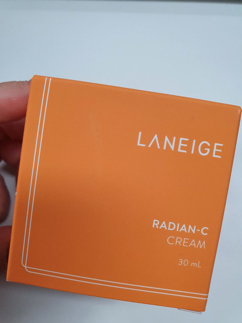 ラディアンーCクリーム/LANEIGE/フェイスクリームを使ったクチコミ（3枚目）