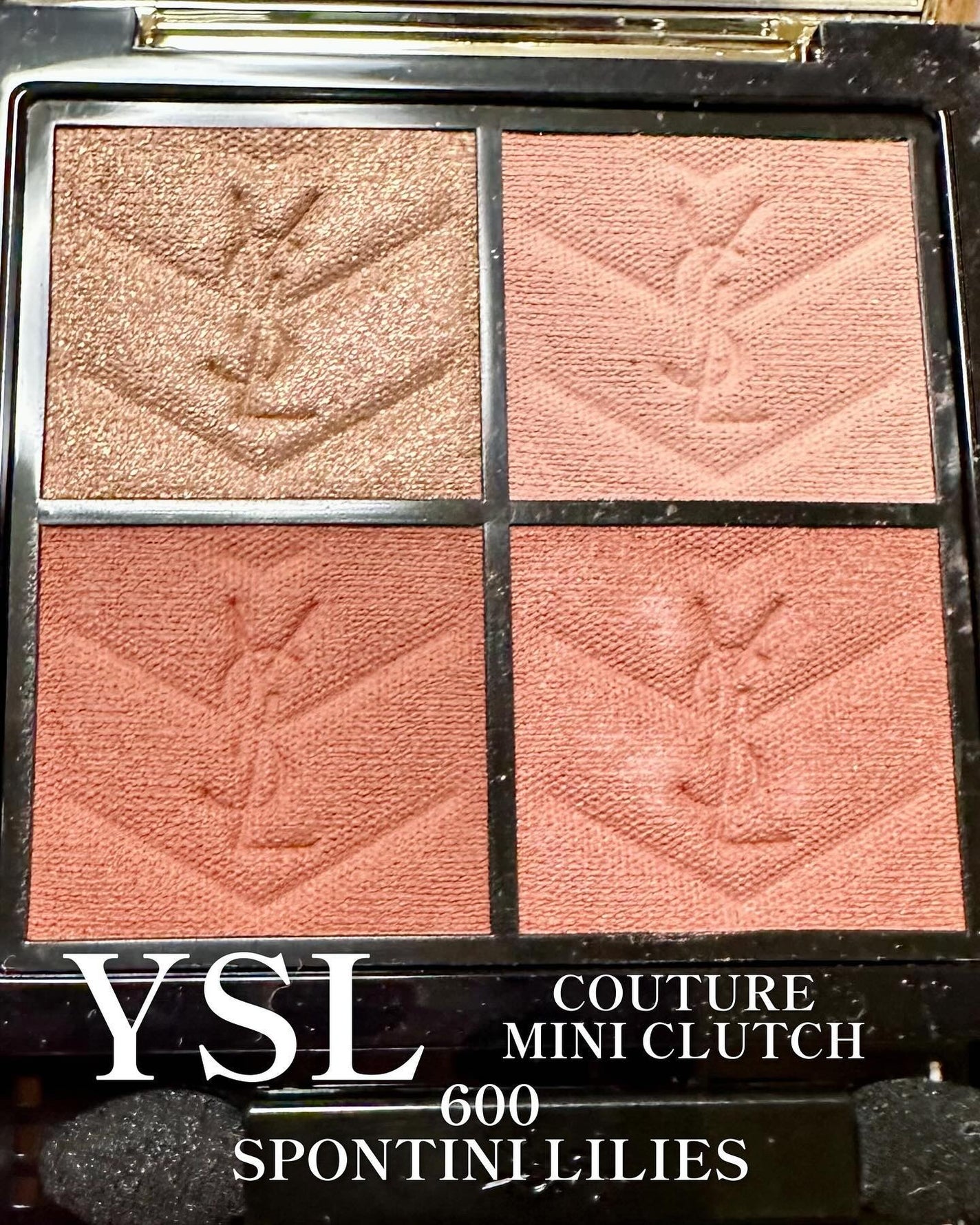 クチュール ミニ クラッチ/YVES SAINT LAURENT BEAUTE/アイシャドウパレットを使ったクチコミ(1枚目)