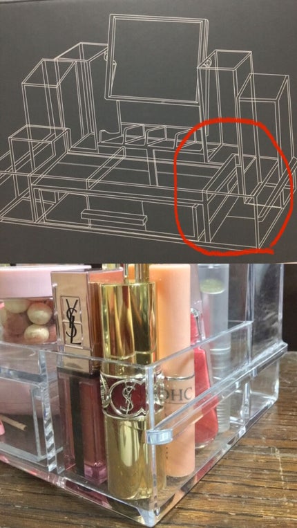 クリアドレッサー収納/3COINS/その他を使ったクチコミ(8枚目)