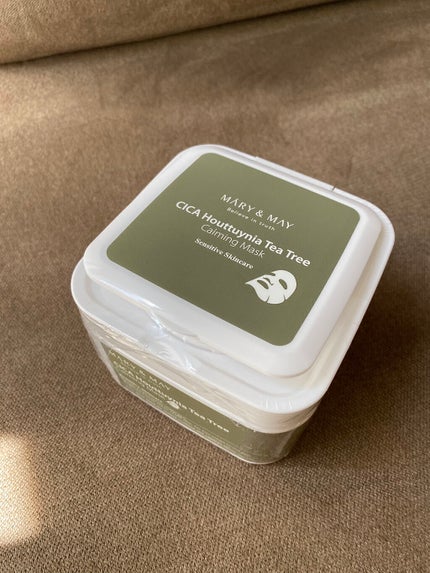 シカドクダミ+ティーツリーカーミングマスク/MARY&MAY/シートマスク・パックを使ったクチコミ(2枚目)