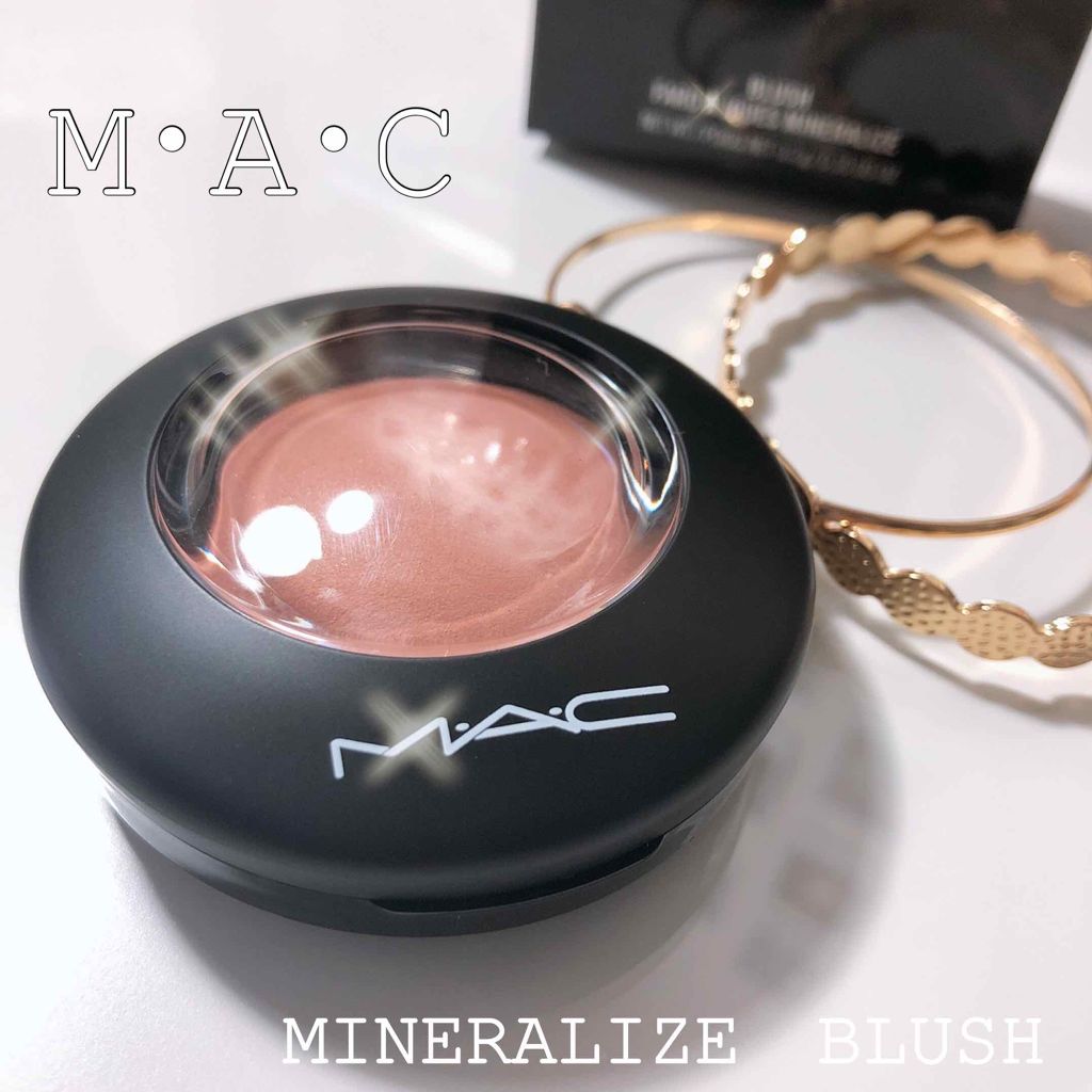 M·A·C ミネラライズ ブラッシュ/M・A・C/パウダーチークを使ったクチコミ(1枚目)