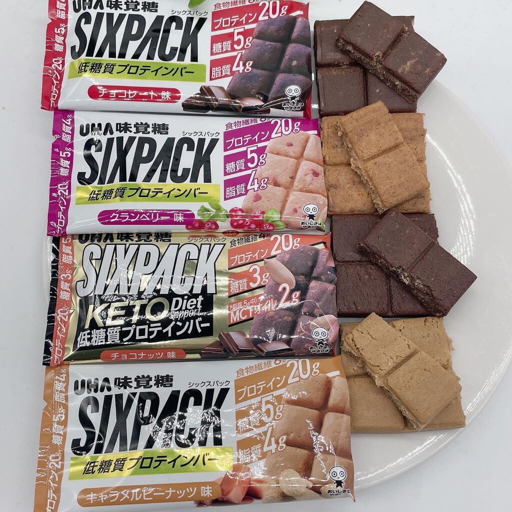 SIXPACK プロテインバー/UHA味覚糖/プロテインバーを使ったクチコミ（3枚目）