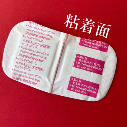 蒸気の温熱シート 下着の内側面に貼るタイプ/めぐりズム/その他を使ったクチコミ(3枚目)
